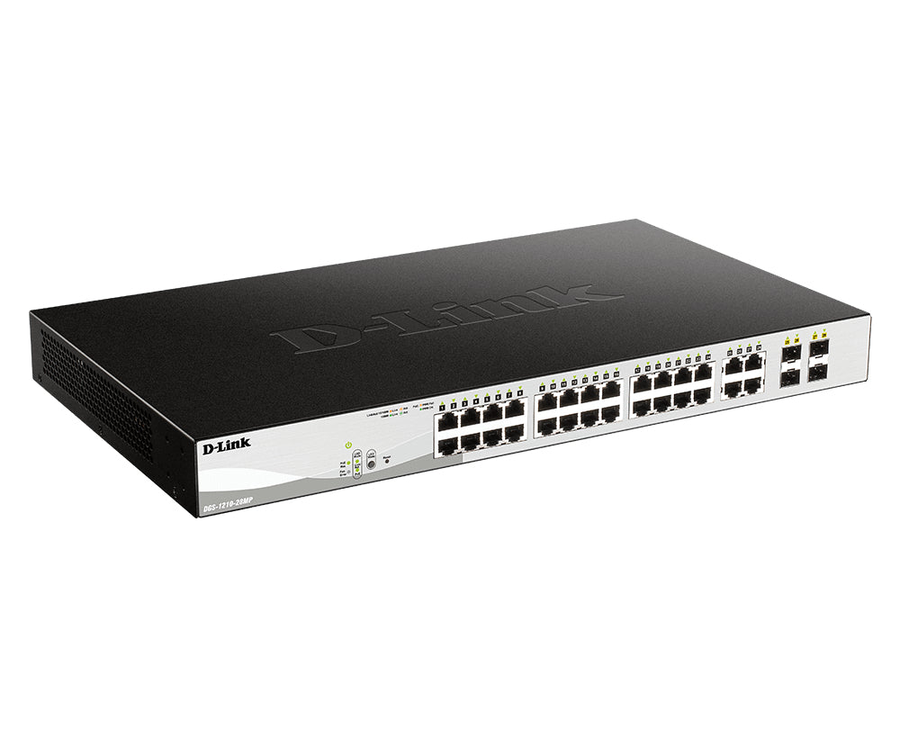 D-Link DGS-1210-28P commutateur réseau Géré L2 Gigabit Ethernet (10/100/1000) Connexion Ethernet, supportant l'alimentat