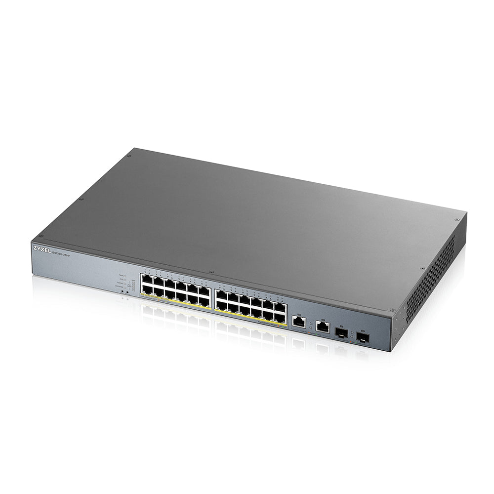Zyxel GS1350-26HP-EU0101F Commutateur Réseau Géré L2 Gigabit Ethernet PoE Gris