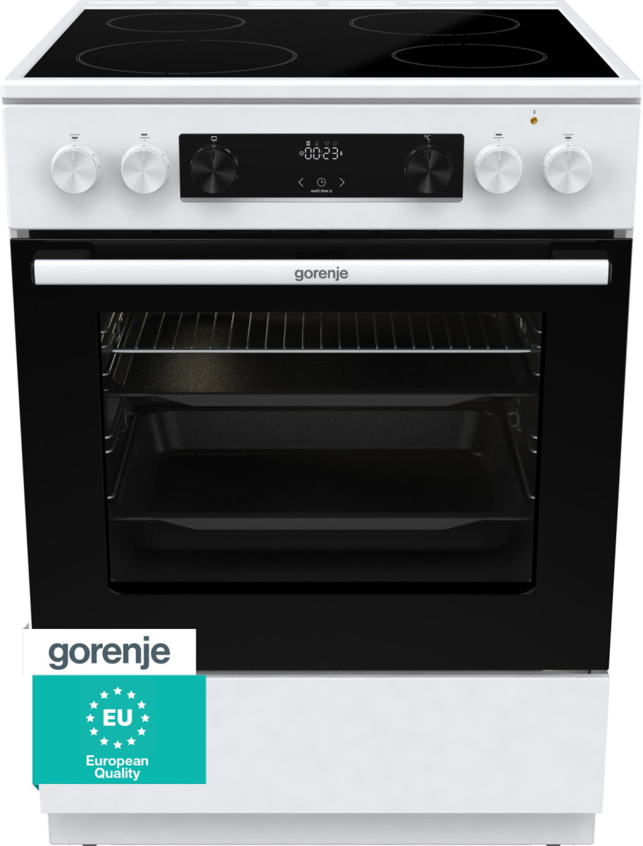 Gorenje GEC6C40WD Cuisinière Electrique Céramique Blanc