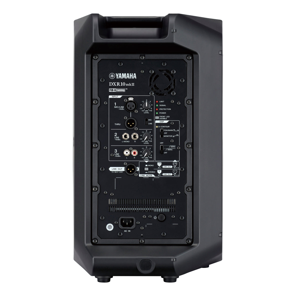 Yamaha DXR10mkII 2-voies Noir Avec fil 1100 W