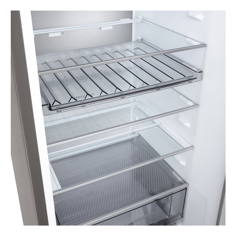 LG GBBS525APY réfrigérateur-congélateur Pose libre 375 L Argent