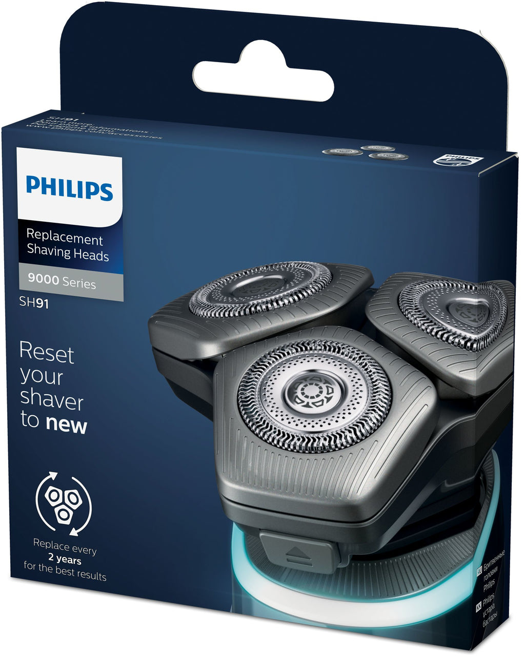 Philips SHAVER Series 9000 SH91 SH91/50 Têtes de rasage de rechange