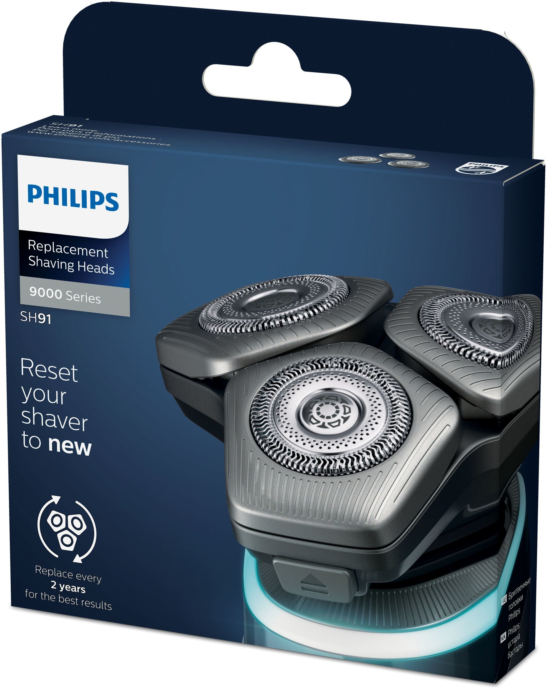 Philips SHAVER Series 9000 SH91 SH91/50 Têtes de rasage de rechange