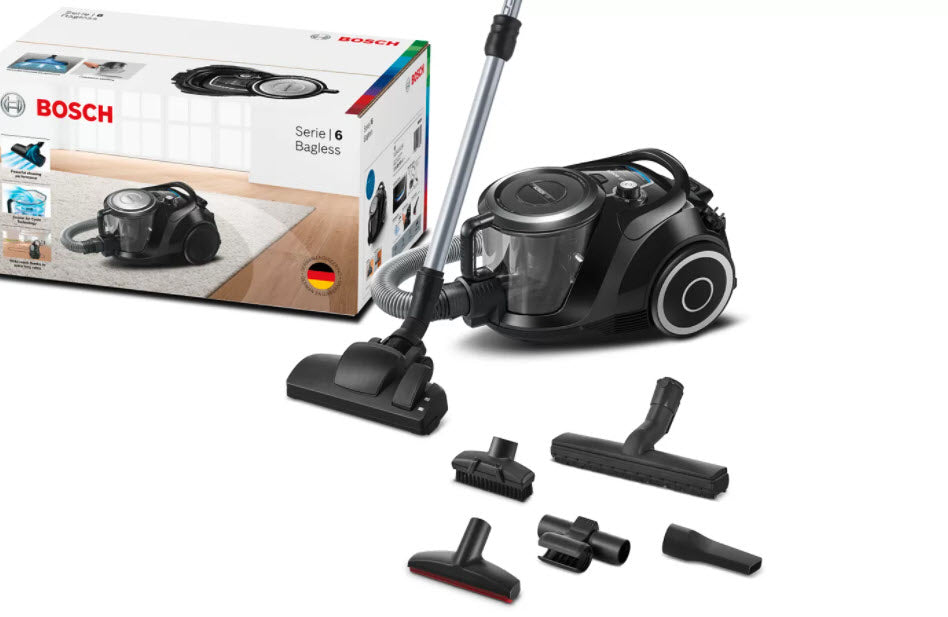 Bosch Bosch Serie 6 BGC41XSIL Aspirateur 2,4 L Aspirateur réservoir cylindrique Sec 700 W Sans sac