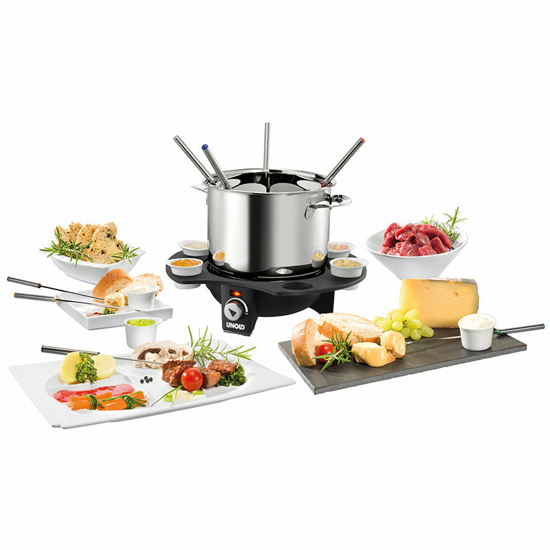 Unold 48645 appareil à fondue, raclette et wok 1,5 L 8 personne(s)
