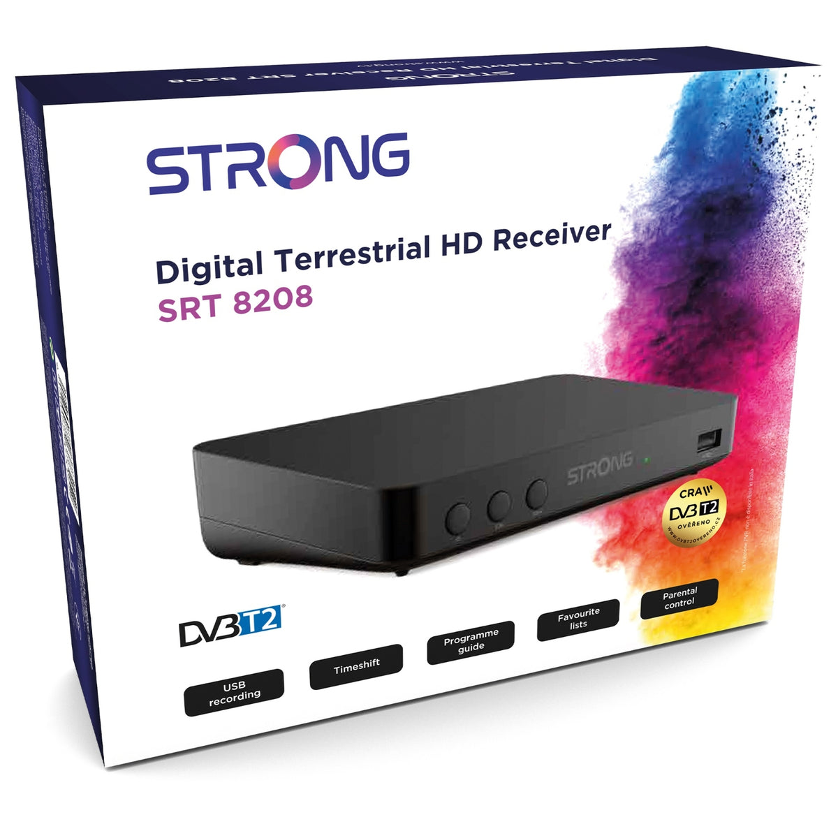 Strong Récepteur TV srt8208 TNT HD