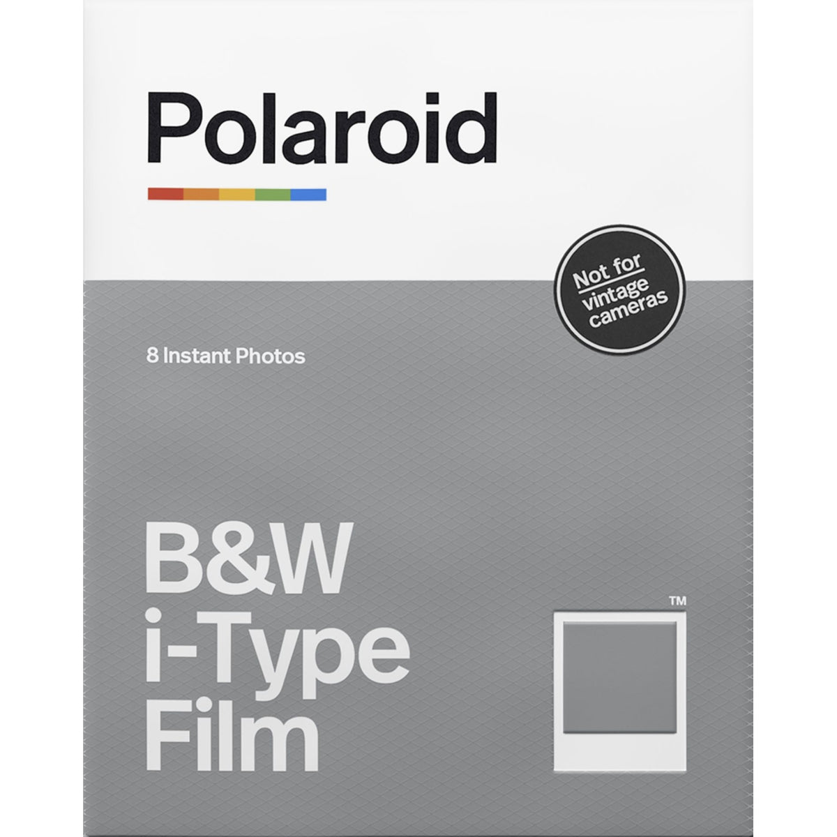 Polaroid Papier photo instantané noir et blanc - PLRITYPEBW00600