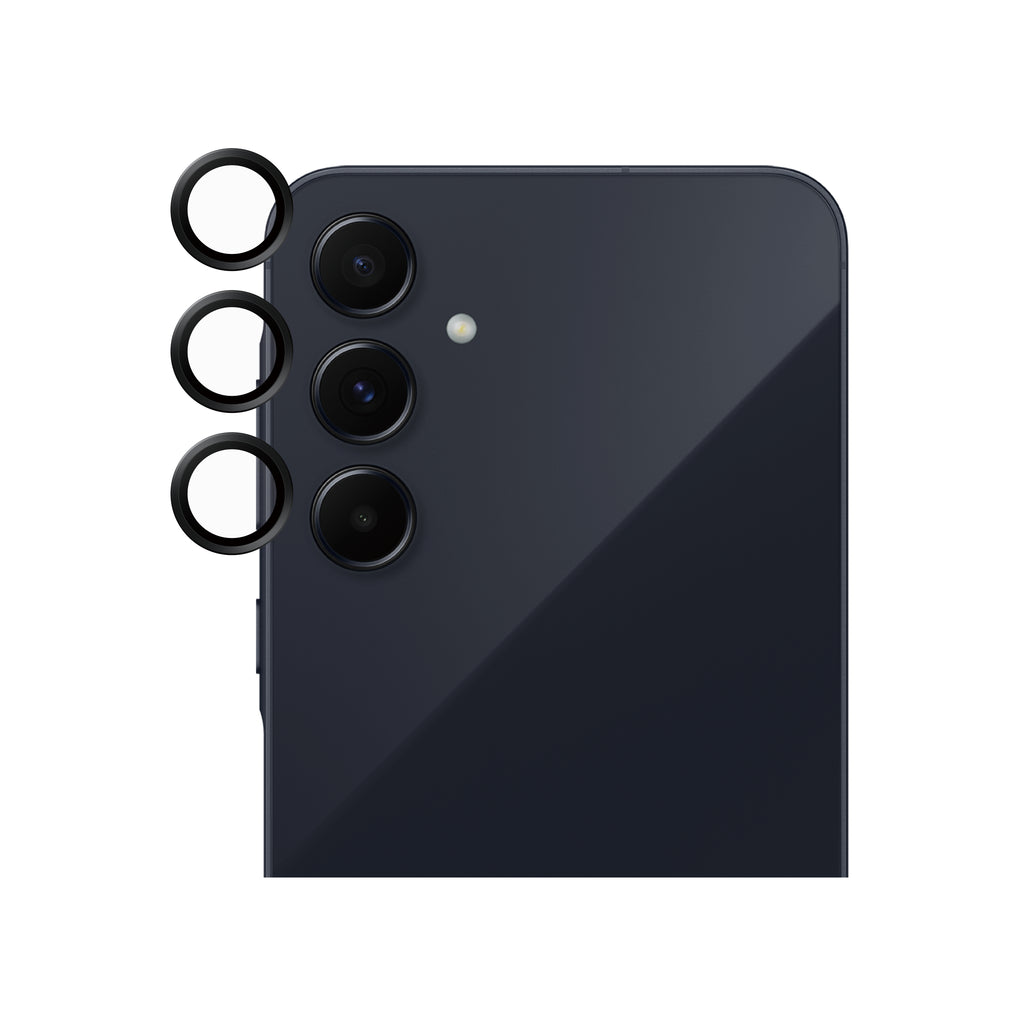 PanzerGlass SAFE. by ® Camera Lens Protector Black Samsung Galaxy A55 5G Protection d'écran transparent 1 pièce(s)