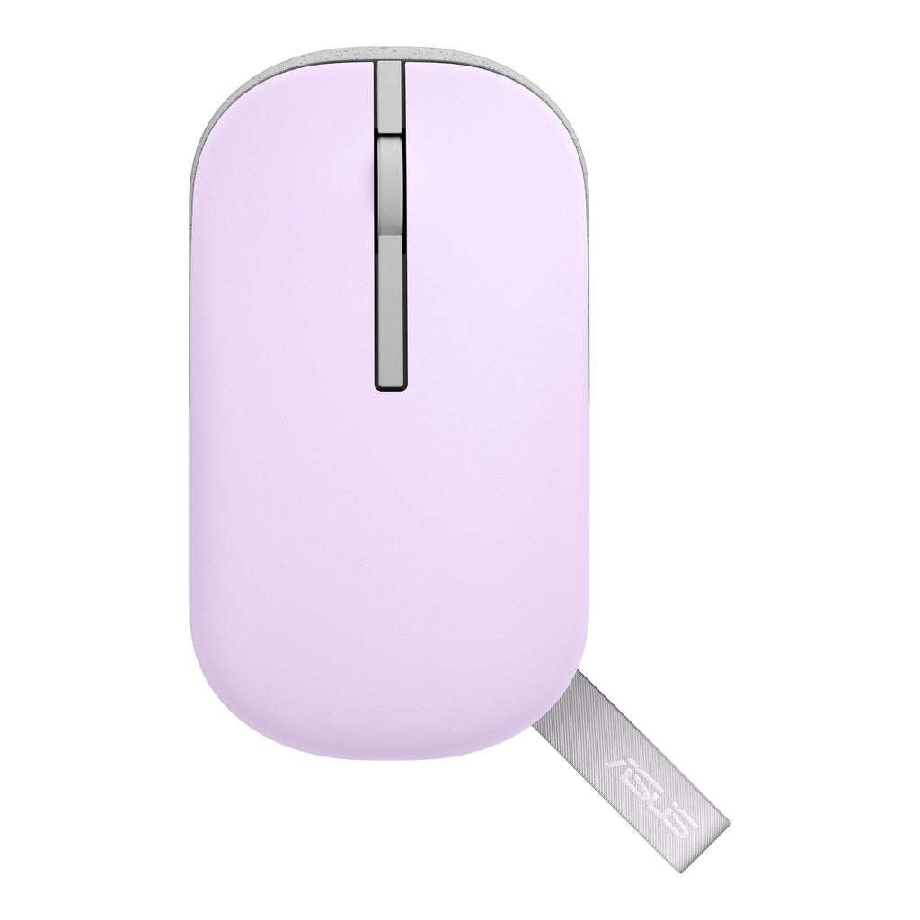 ASUS Marshmallow MD100 souris Bureau Ambidextre RF sans fil + Bluetooth Optique 1600 DPI