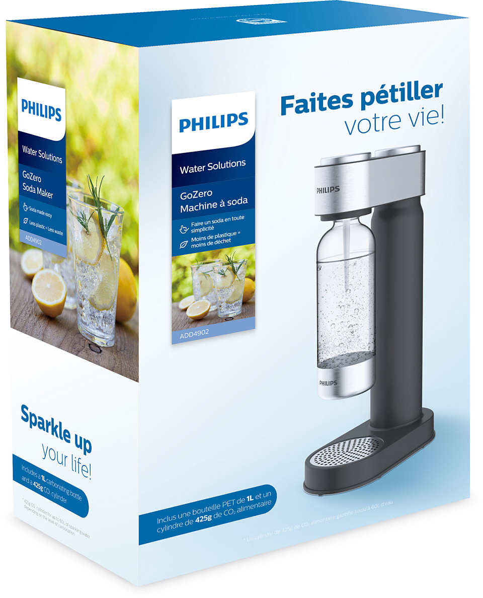 Philips ADD4902BK/10 carbonateur Plastique Noir