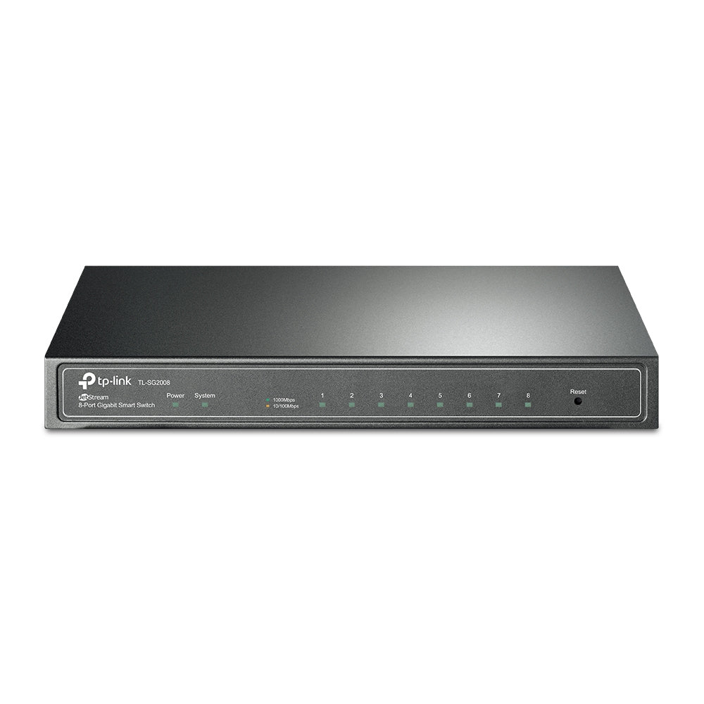 TP-Link TL-SG2008 Géré L2 Gigabit Ethernet (10/100/1000) Noir