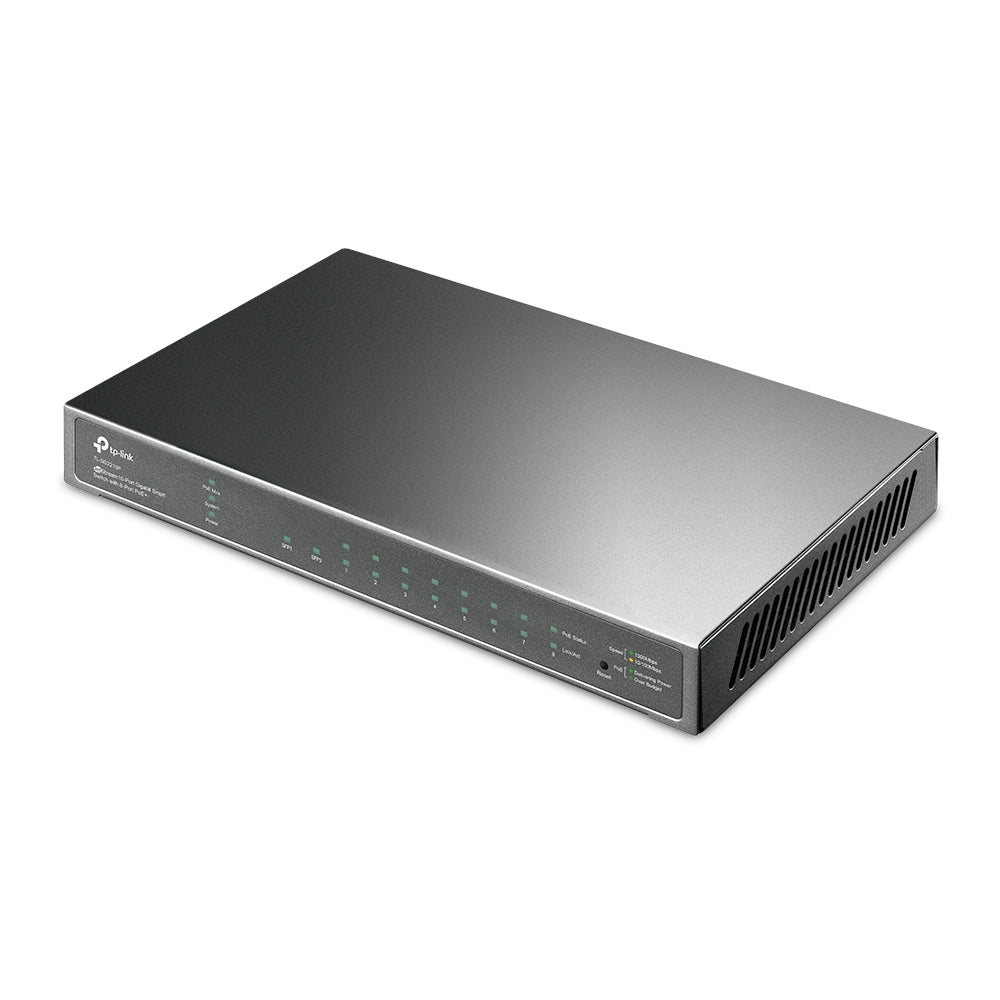 TP-Link TL-SG2008 Géré L2 Gigabit Ethernet (10/100/1000) Noir