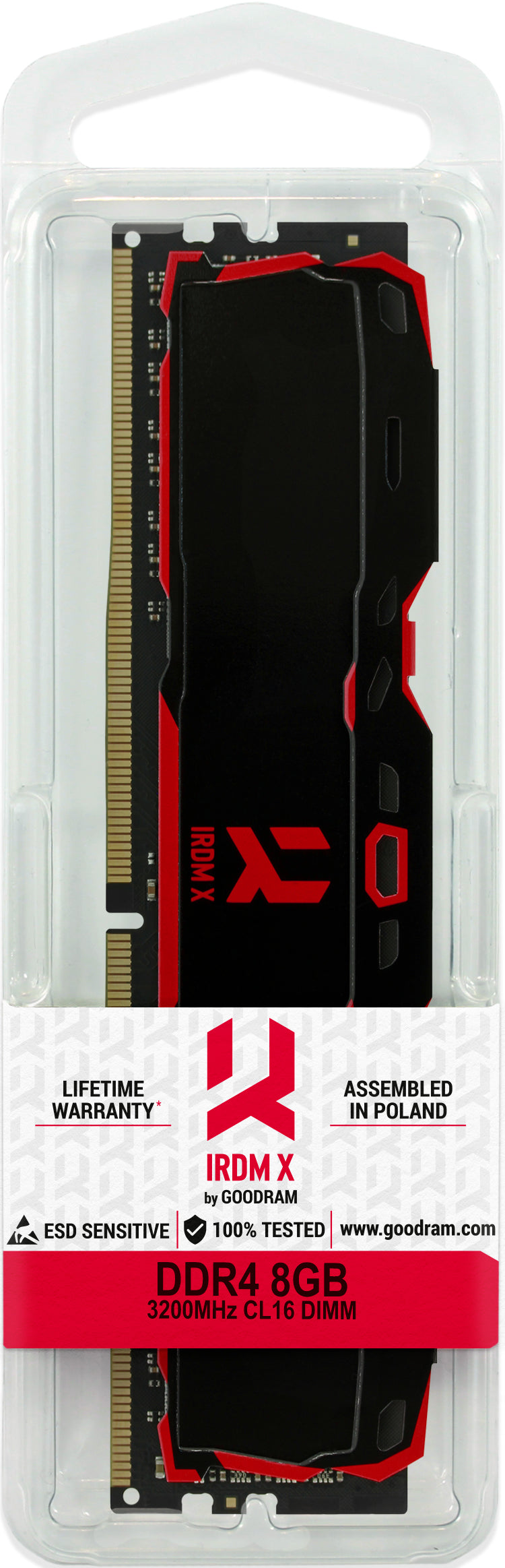 Goodram IRDM X module de mémoire 8 Go 1 x 8 Go DDR4 288-pin DIMM