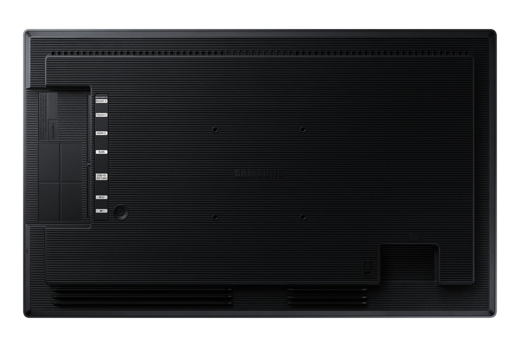 Samsung QB24C-T Écran plat de signalisation numérique 61 cm (24") LED Wifi 250 cd/m² Full HD Noir Écran tactile Intégré dans le processeur Tizen 7.0 16/7