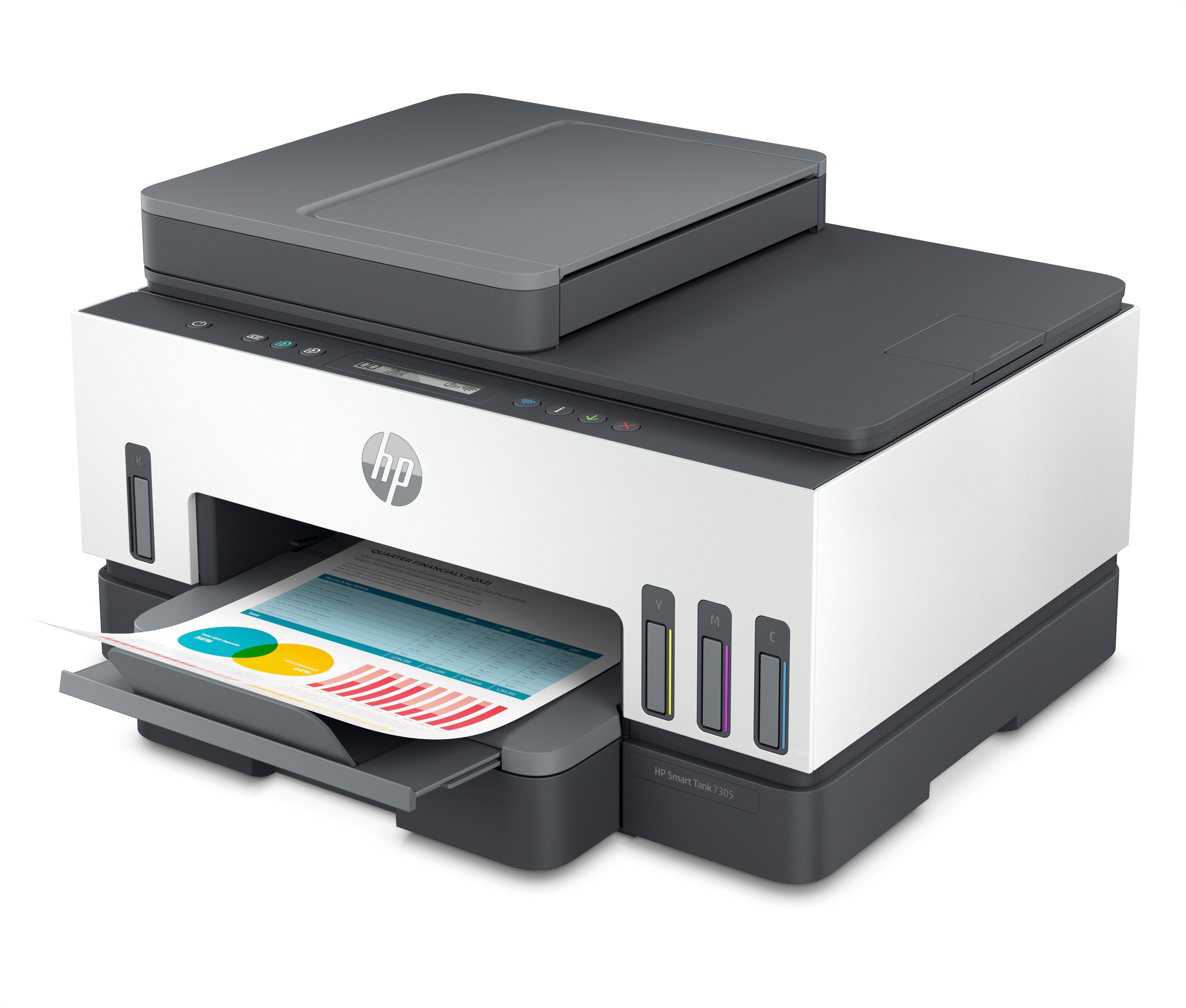 HP Smart Tank 7305 Sans fil All-in-One Couleur Imprimante, Impression recto-verso; copieur, scanner