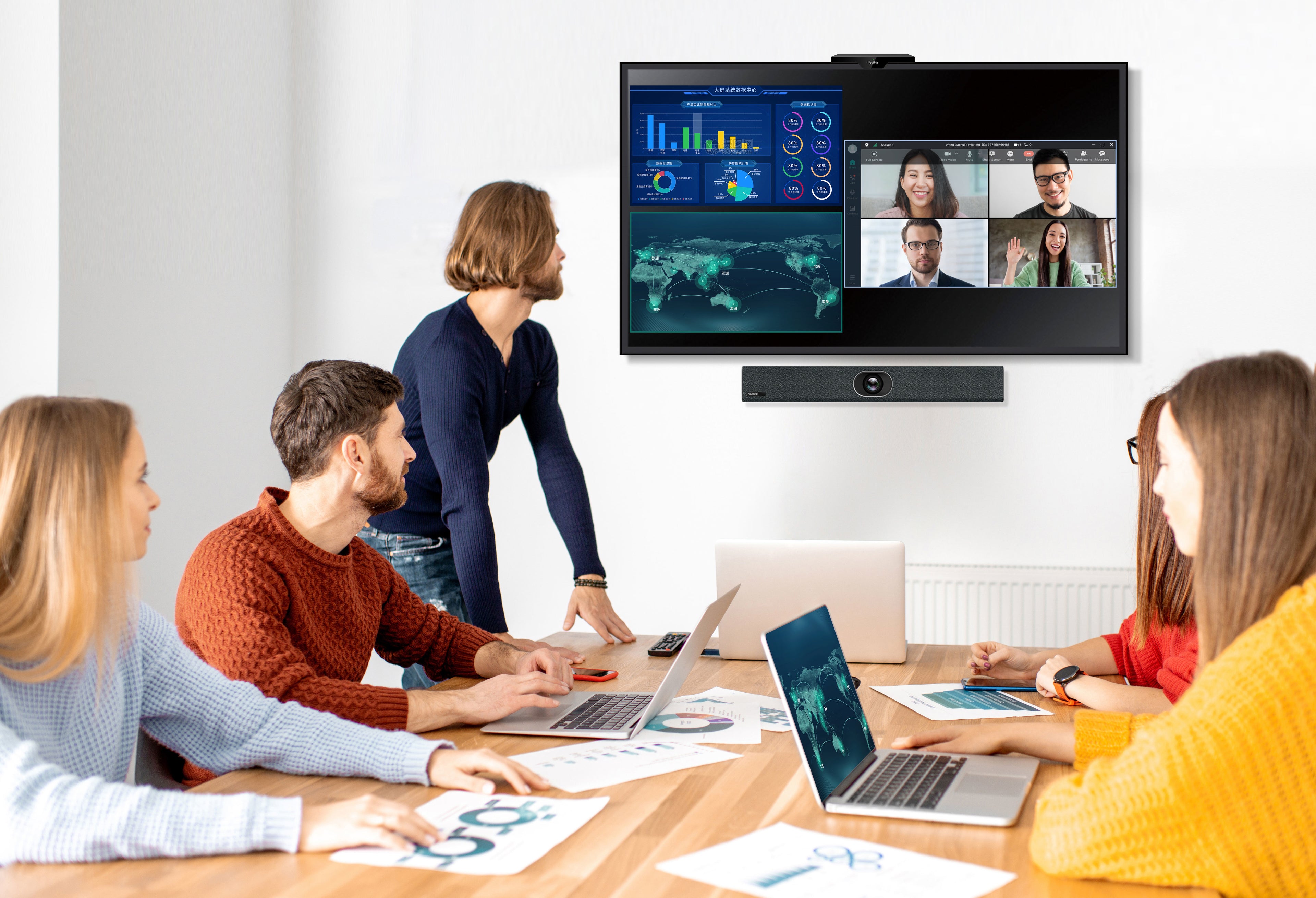 Yealink RoomCast for Zoom Rooms système de présentation sans fil HDMI Bureau