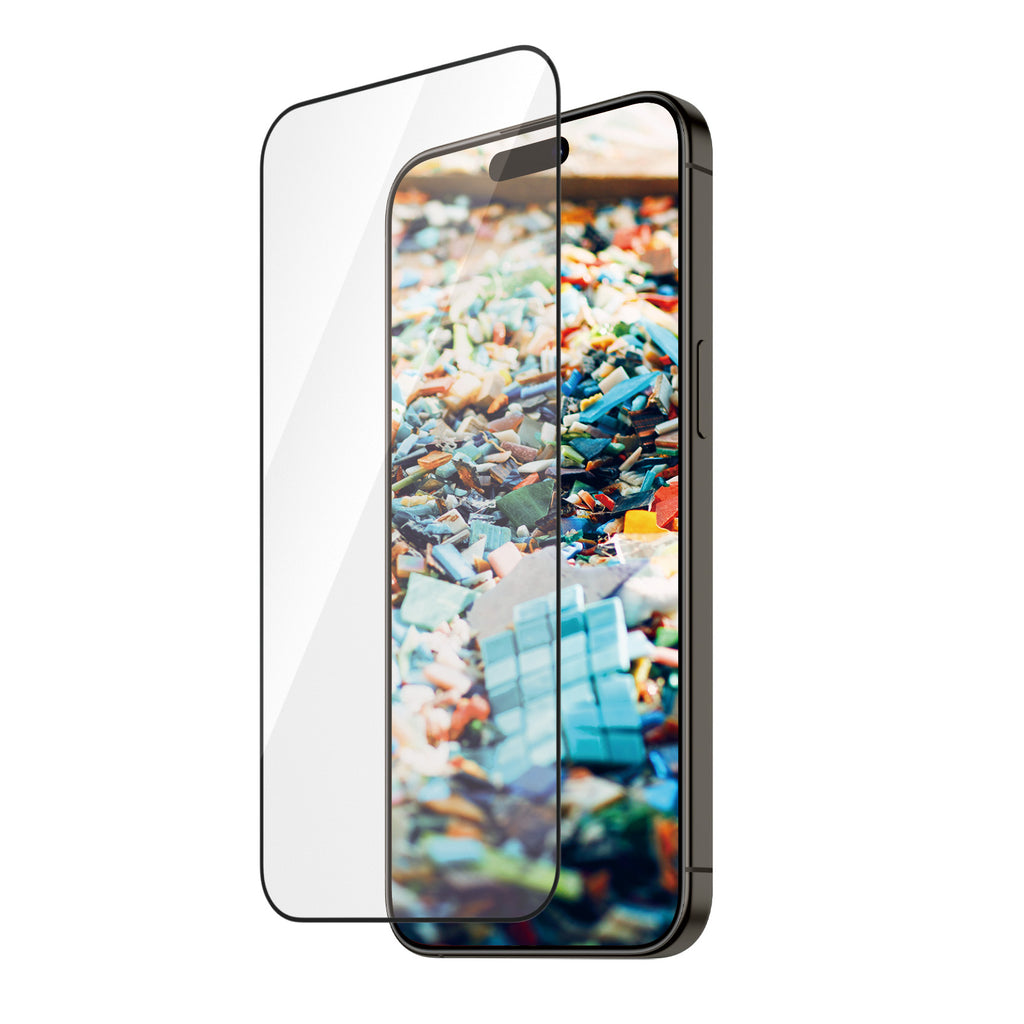 PanzerGlass ® Re:fresh Screen Protector iPhone 15 Pro Max | Ultra-Wide Fit w. EasyAligner Protection d'écran transparent Apple 1 pièce(s)