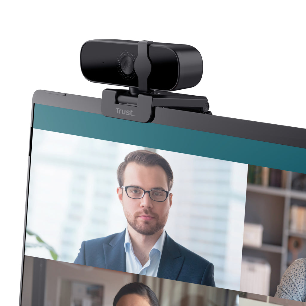 Trust Tanor webcam 1920 x 1080 pixels USB Noir - vue 7