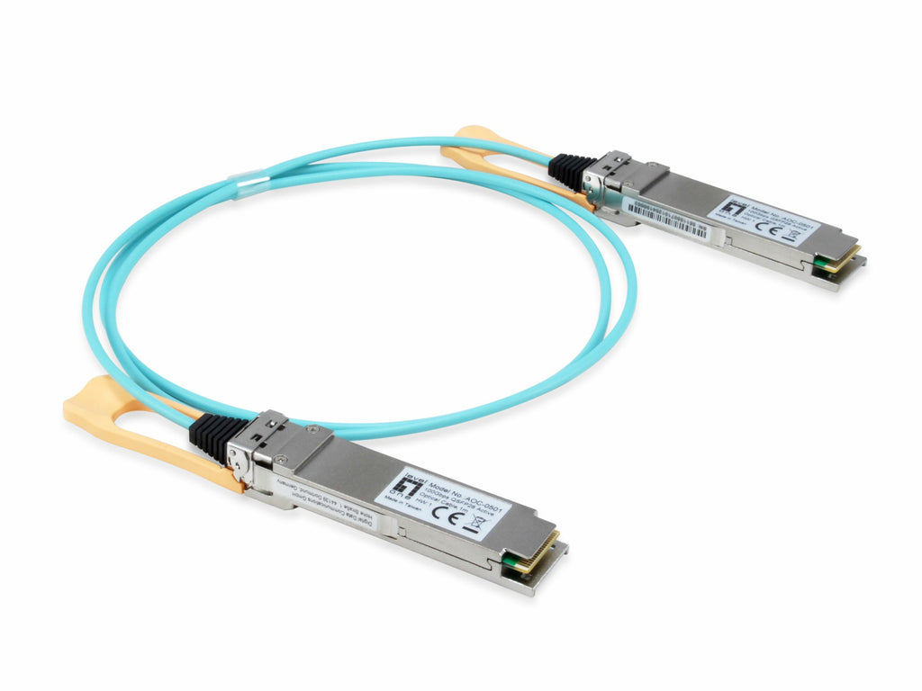 LevelOne AOC-0502 module émetteur-récepteur de réseau Fibre optique 103100 Mbit/s QSFP28 850 nm
