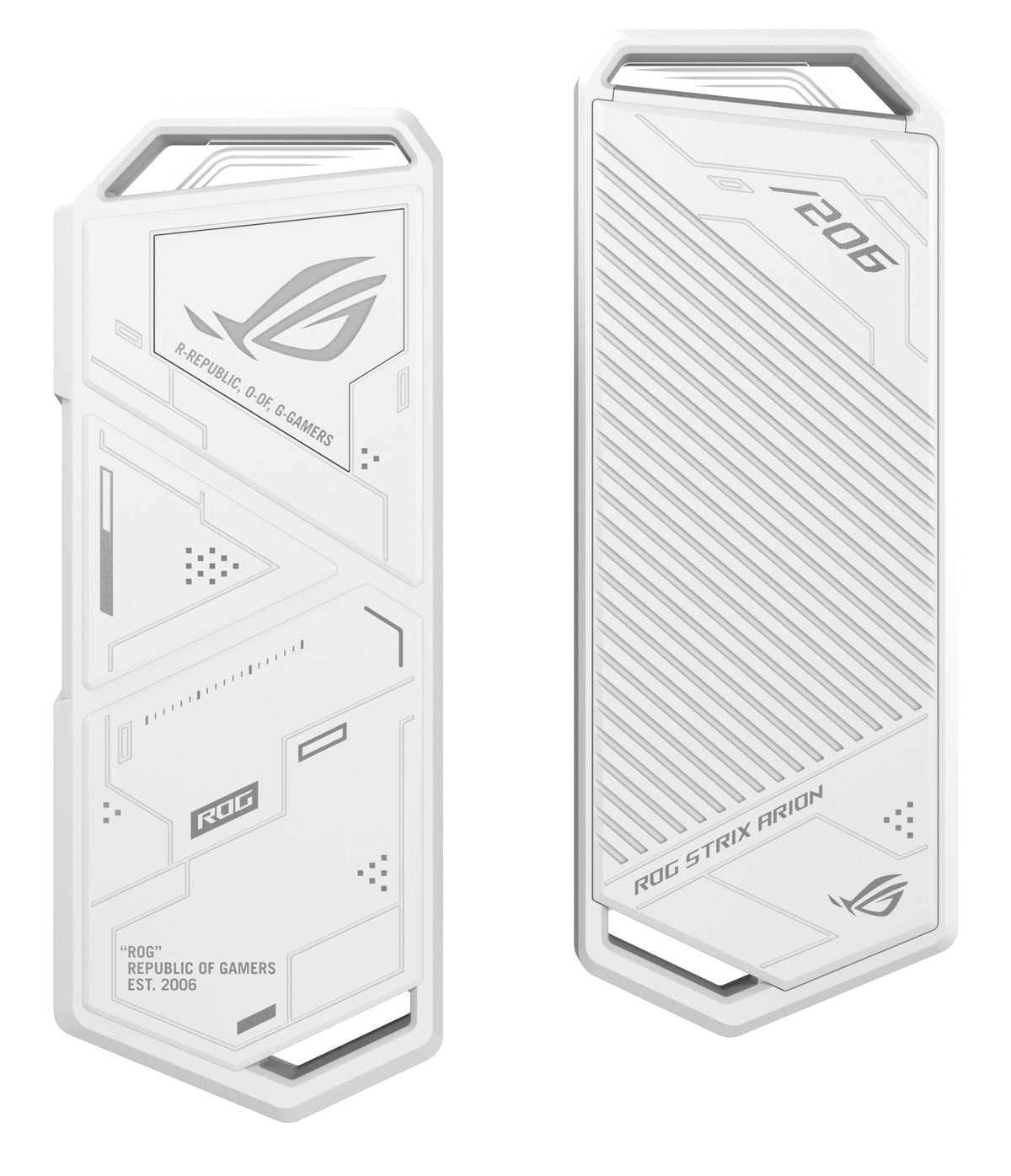 ASUS ROG Strix Arion White Edition Enceinte ssd Blanc M.2