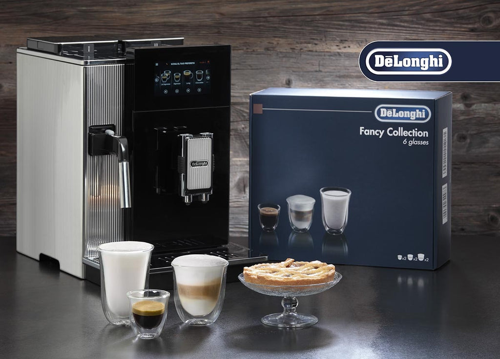 De’Longhi DLKC302 Set de 6 Verres Translucides
