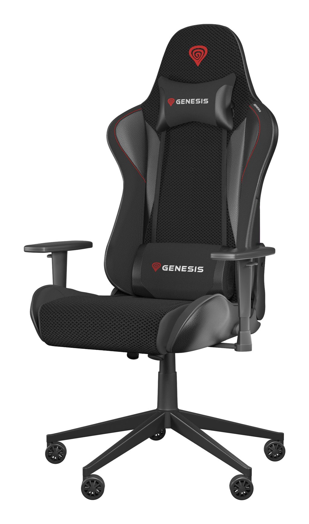 GENESIS Nitro 440 G2 Fauteuil de gaming Siège rembourré Noir, Gris