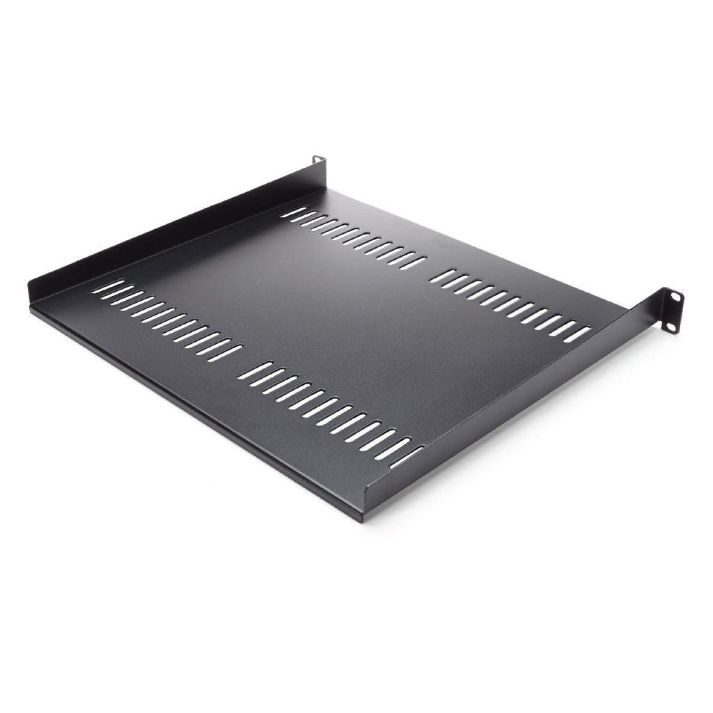 StarTech.com Étagère pour Rack Serveur 1U, Plateau Cantilever Universel Ventilé 19", Acier, Capacité 20kg, Profondeur 40