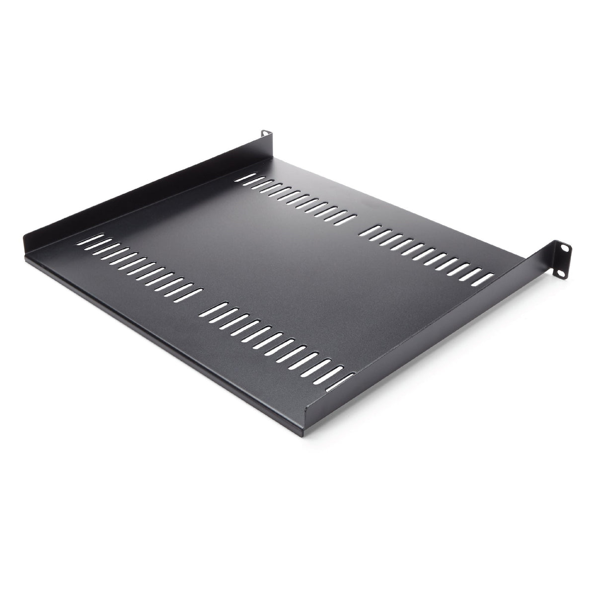 StarTech.com Étagère pour Rack Serveur 1U, Plateau Cantilever Universel Ventilé 19", Acier, Capacité 20kg, Profondeur 40