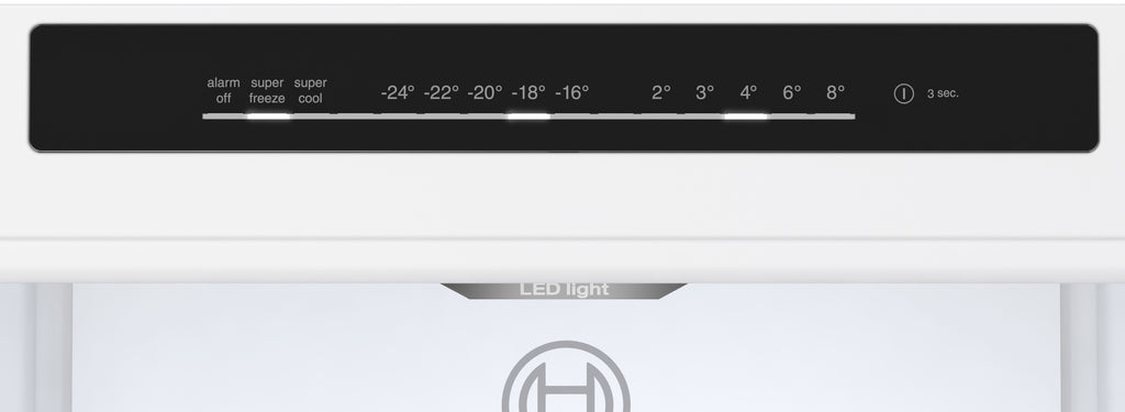 Bosch Bosch Serie 4 KGN362IDF réfrigérateur-congélateur Pose libre 321 L Acier inoxydable