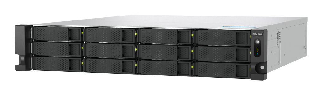 QNAP TS-H1277AXU-RP NAS Rack 2U AMD Ryzen 7 32 Go DDR5 QuTS hero Noir