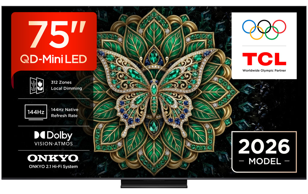 TCL C6K Pro 75" 190,5 cm 4K Ultra HD Smart TV QD-Mini LED Noir