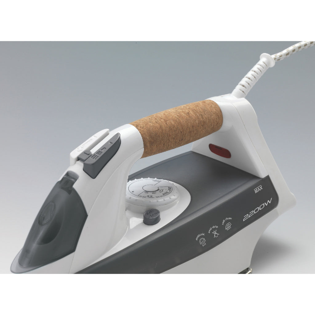 Ariete 6232/00 Fer à vapeur Semelle en acier inoxydable 2200 W Gris, Blanc