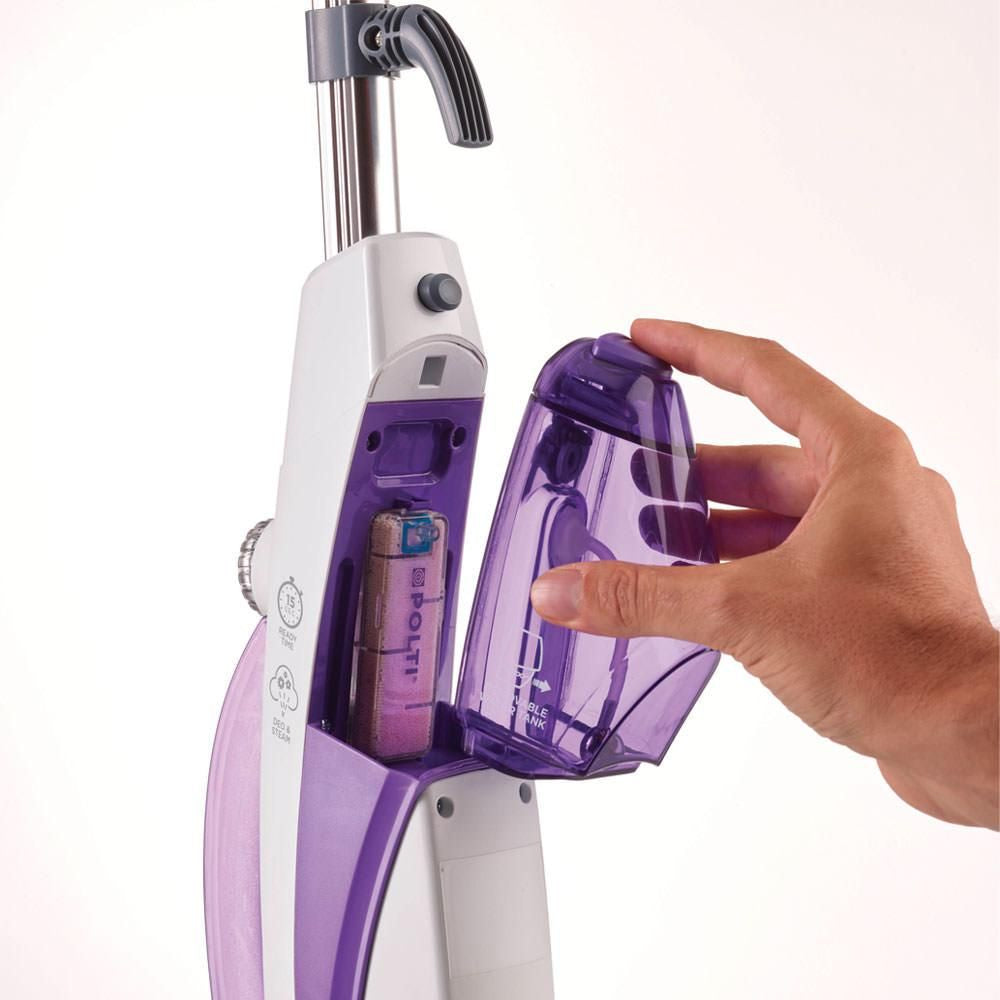 Polti Vaporetto SV440_Double Steam mop 0,3 L 1500 W Violet, Blanc