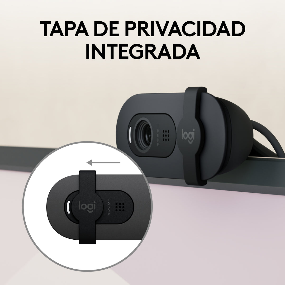 WEBCAM LOGITECH BRIO 100 FULL HD GRAPHIT