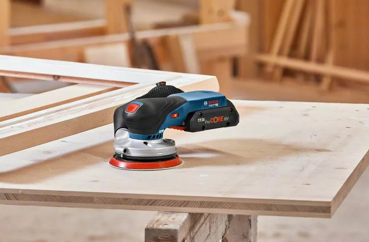 Bosch Bosch GEX 18V-125 Professional Ponceuse orbitale aléatoire 10000 tr/min 20000 OPM Noir, Bleu, Gris, Rouge