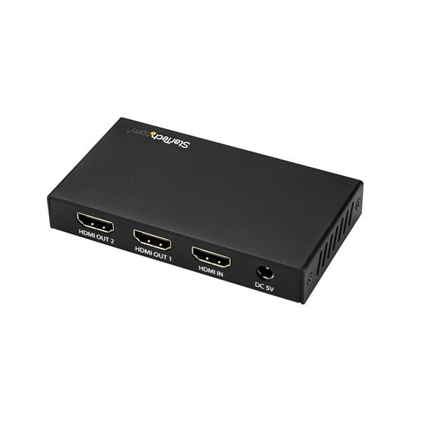 StarTech.com Répartiteur HDMI 1 entrée 2 sorties 4K 60 Hz HDR