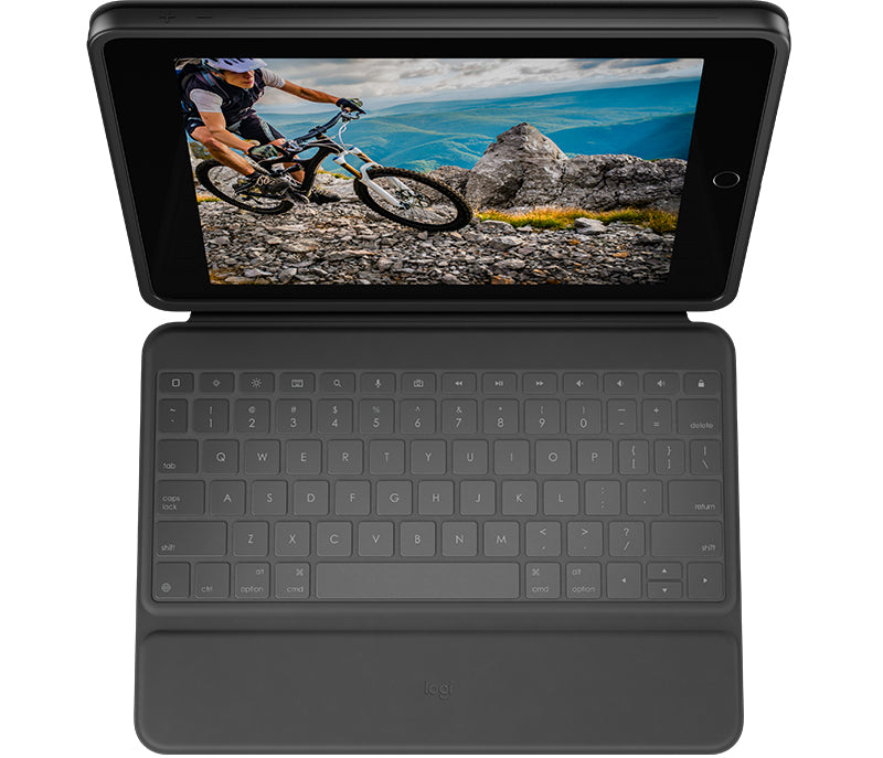 Logitech Rugged Folio Clavier et Étui Folio Filaire Allemand