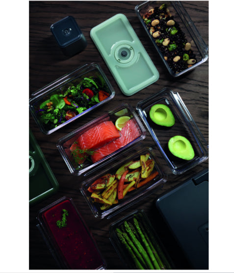 Electrolux EVFB1 Rectangulaire Régler Vert, Transparent 2 pièce(s)