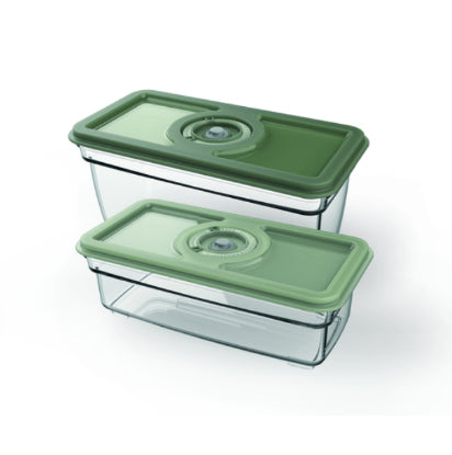 Electrolux EVFB1 Rectangulaire Régler Vert, Transparent 2 pièce(s)