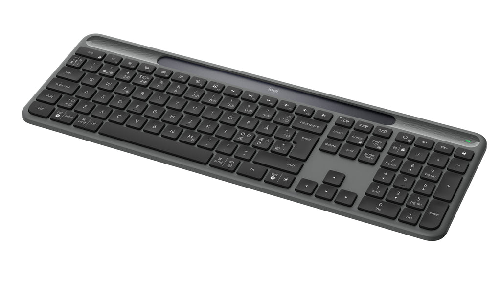 Logitech Signature Slim Solar+ K980 Clavier Sans Fil, Graphite