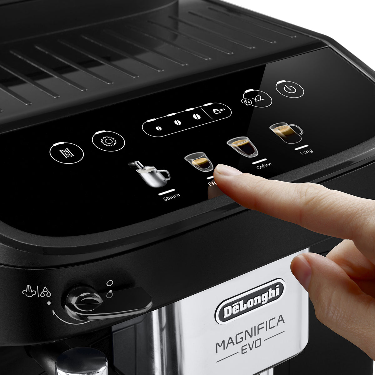 De’Longhi Magnifica Evo ECAM290.21.B Machine à Espresso Entièrement Automatique, 1,8 L