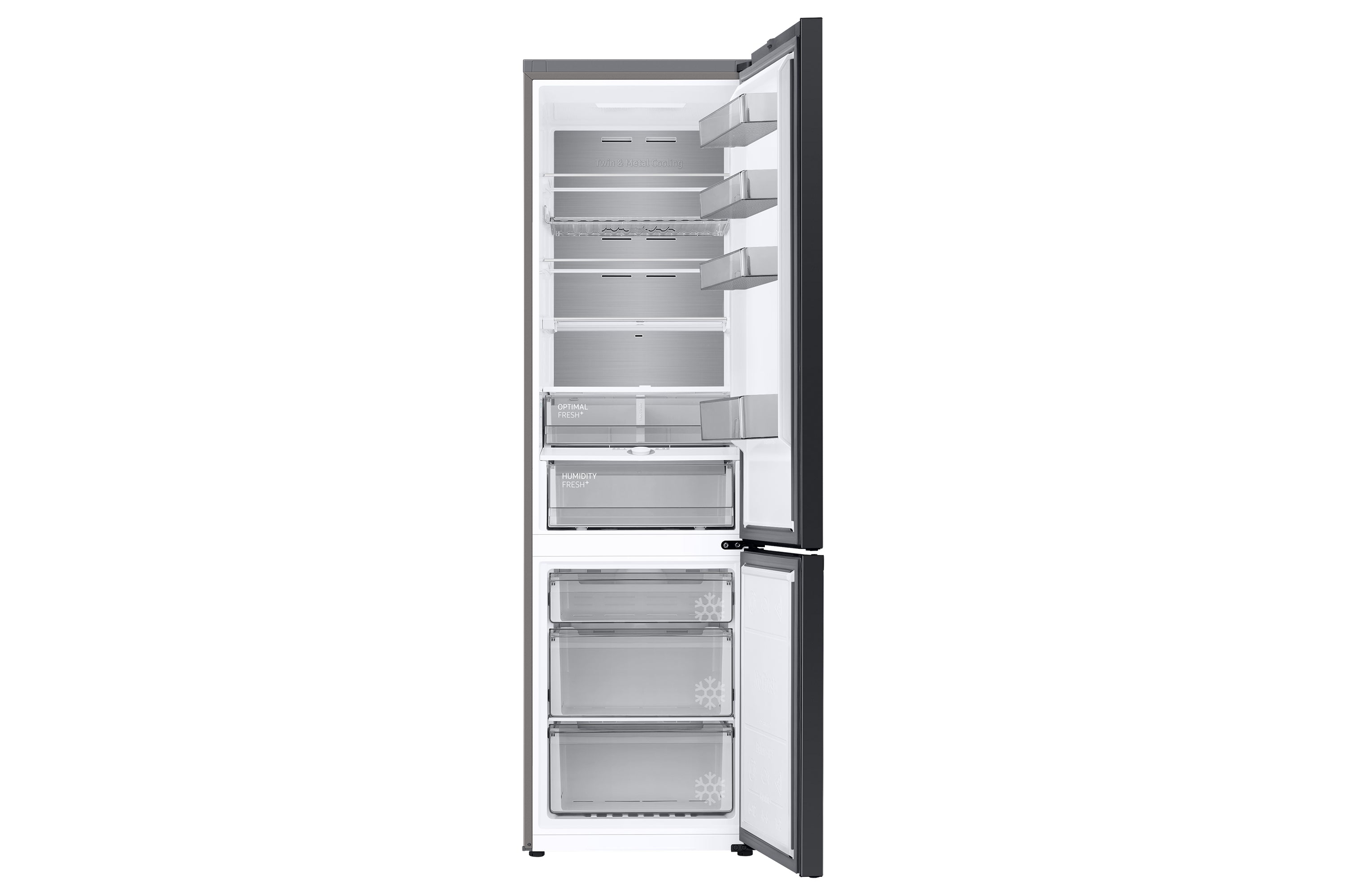 Samsung RB38C7B6BS9 Pose libre 387 L Acier inoxydable