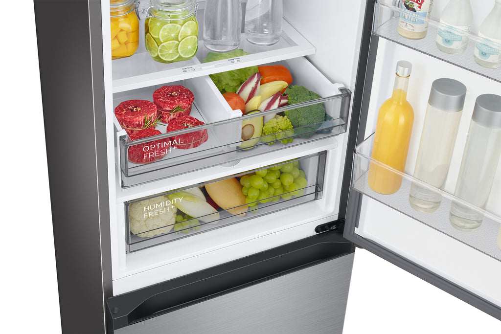 Samsung RB38C7B6CS9 réfrigérateur Pose libre Acier inoxydable