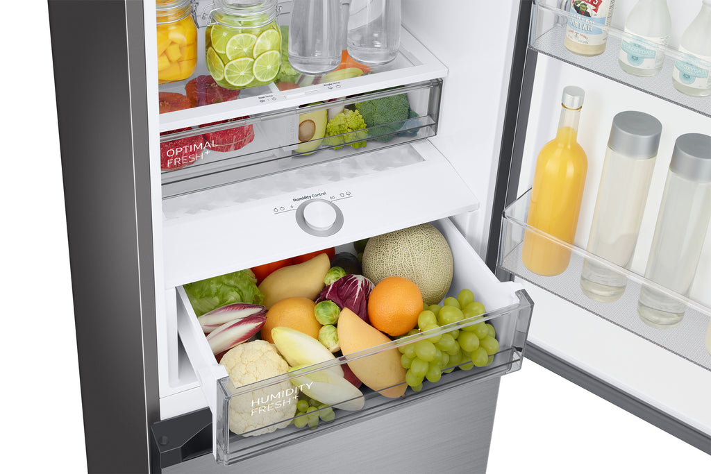 Samsung RB38C7B6CS9 réfrigérateur Pose libre Acier inoxydable