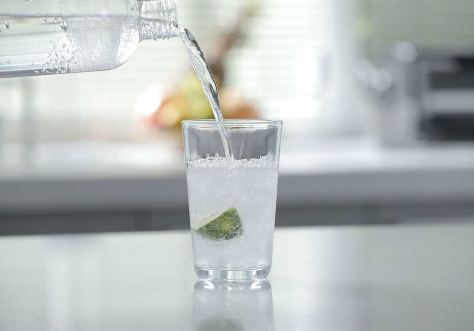 Philips ADD912/10 gourde Utilisation quotidienne 1000 ml Polyéthylène téréphthalate (PET), Acier inoxydable Acier inoxydable, Transparent