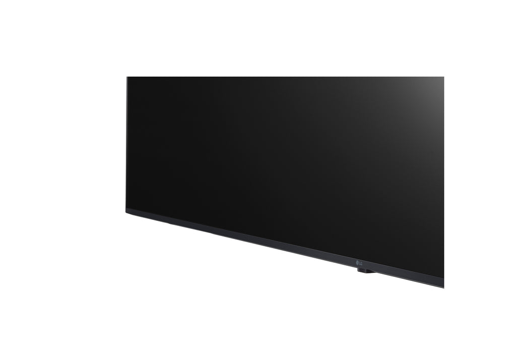 LG 86UL3J-B Écran d'affichage dynamique Écran plat de signalisation numérique 2,18 m (86") IPS Wifi 330 cd/m² 4K Ultra HD Bleu Intégré dans le processeur WebOS 16/7