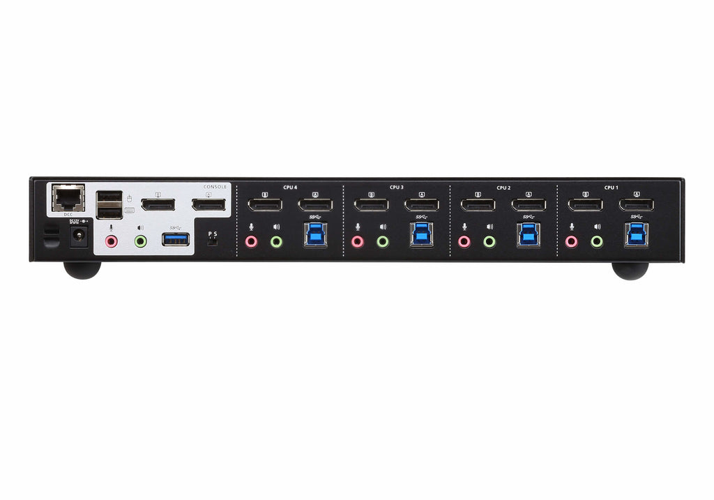 ATEN Commutateur KVMP™ deux affichage DisplayPort 4K 4 ports USB 3.0 - vue 2