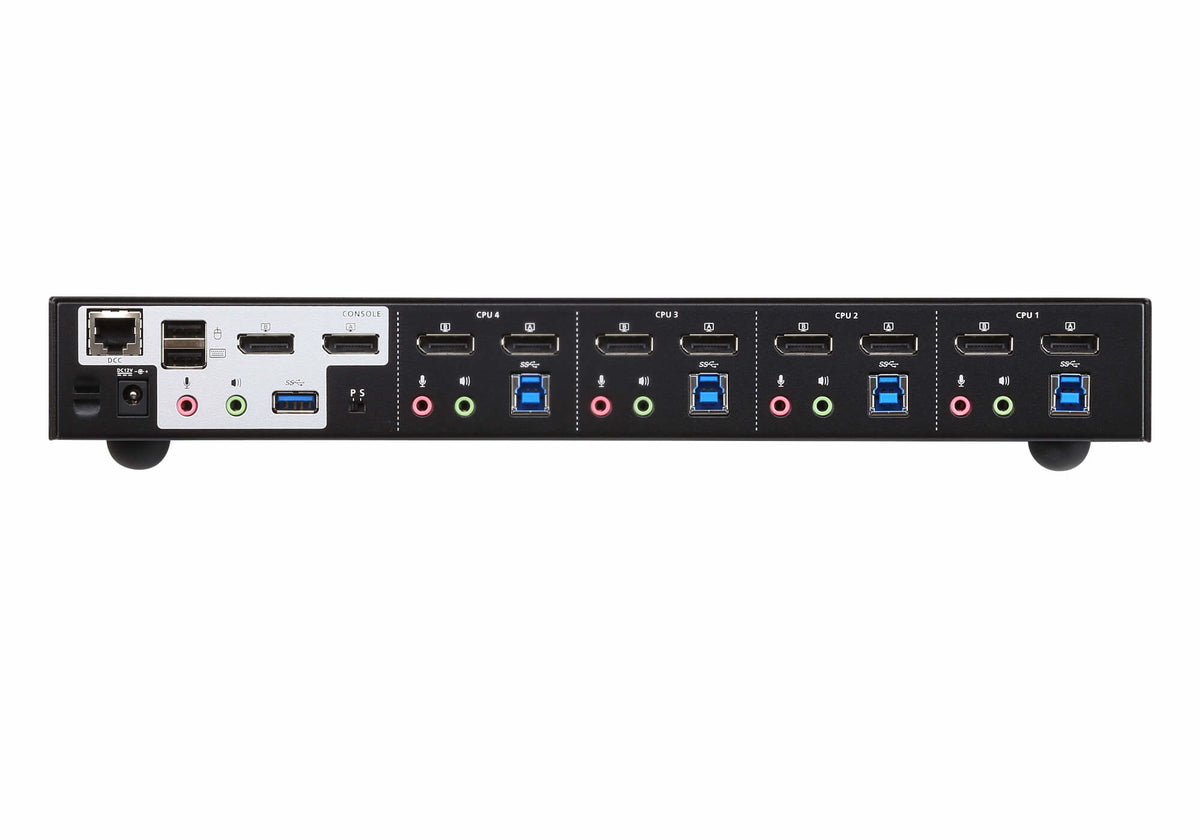 ATEN Commutateur KVMP™ deux affichage DisplayPort 4K 4 ports USB 3.0 - vue 2
