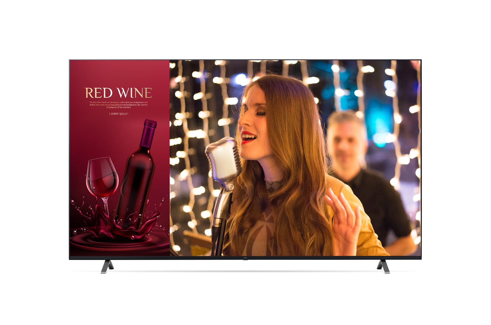 LG 86UN640S Écran plat de signalisation numérique 2,18 m (86") LCD Wifi 330 cd/m² 4K Ultra HD Bleu WebOS
