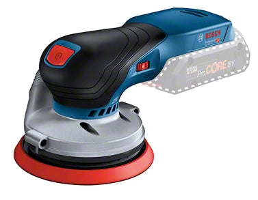 Bosch Bosch GEX 18V-125 PROFESSIONAL Ponceuse orbitale aléatoire 10000 tr/min 20000 OPM Noir, Bleu, Gris